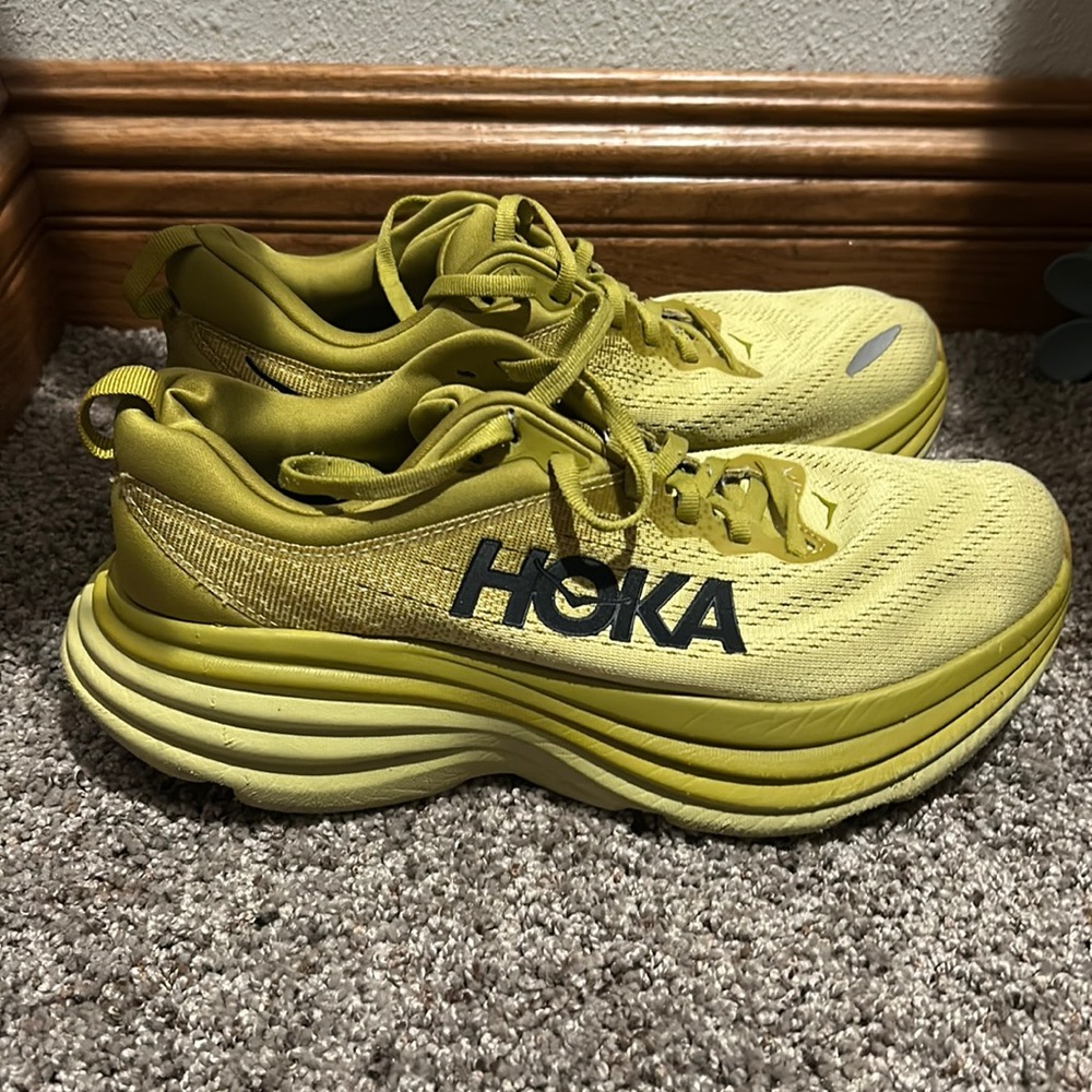 Hoka woman’s Bondi 8, size 8.5B